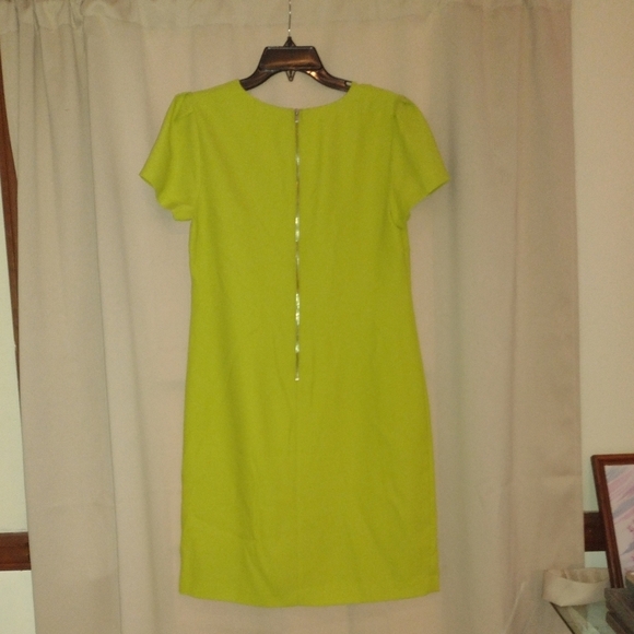 NWT Banana Republic Lime Midi Evening Dress - Picture 2 of 5